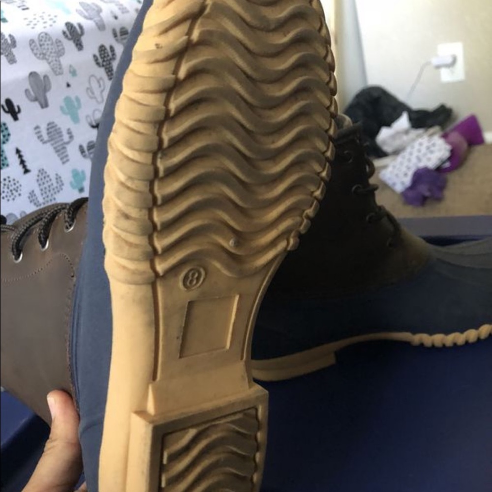 Merona duck boots size 8 - Picture 3 of 4